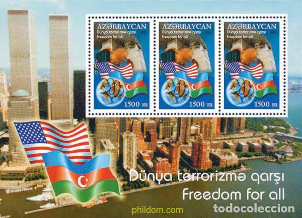 Sellos: 113587 MNH AZERBAIYAN 2002 LUCHA CONTRA EL TERRORISMO