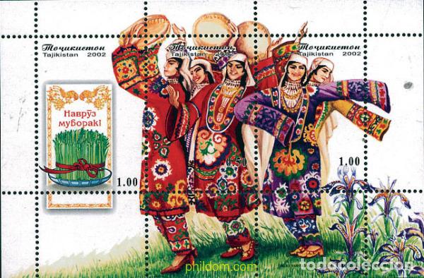 Sellos: 115809 MNH TAYIKISTAN 2002 FIESTA DE LA PRIMAVERA
