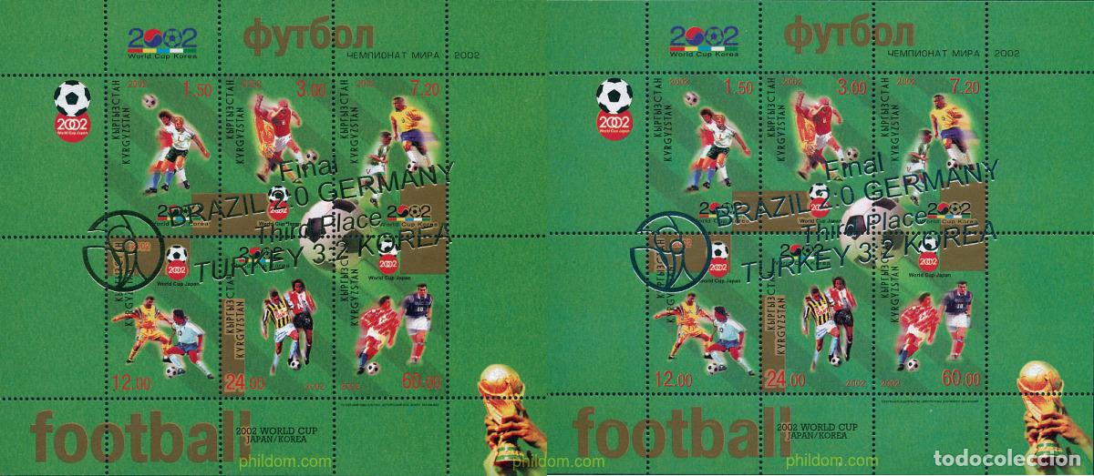 Sellos: 116667 MNH KIRGUIZISTAN 2002 COPA DEL MUNDO DE FUTBOL. COREA DEL SUR Y JAPON-02