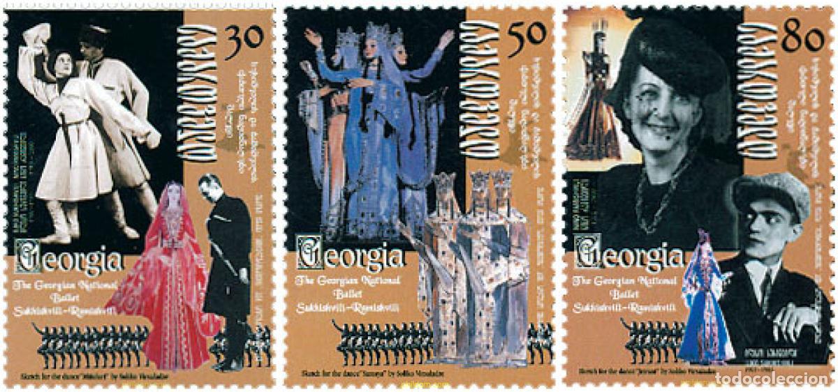 Sellos: 116651 MNH GEORGIA 2002 BALLET NACIONAL DE GEORGIA