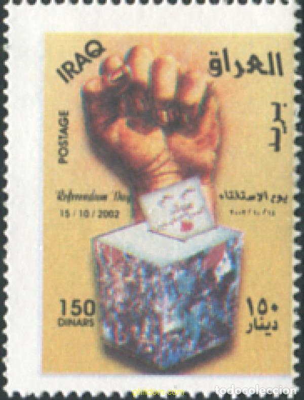 Sellos: 608322 MNH IRAQ 2002 DIA DEL REFERENDUM