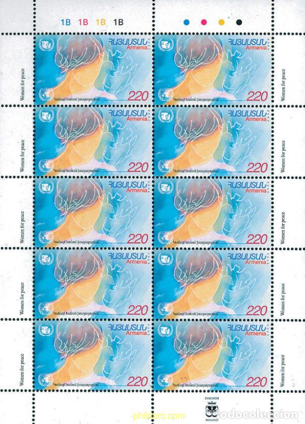 Sellos: 122486 MNH ARMENIA 2002 MUJERES POR LA PAZ