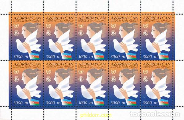 Sellos: 124844 MNH AZERBAIYAN 2002 MUJERES POR LA PAZ
