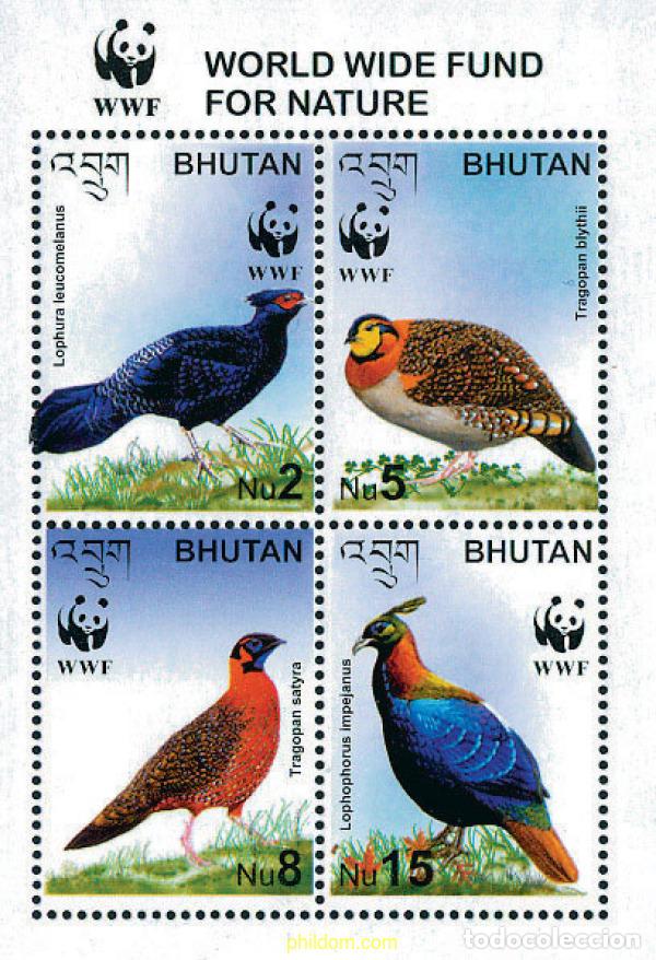 Sellos: 127292 MNH BHUTAN 2003 WWF