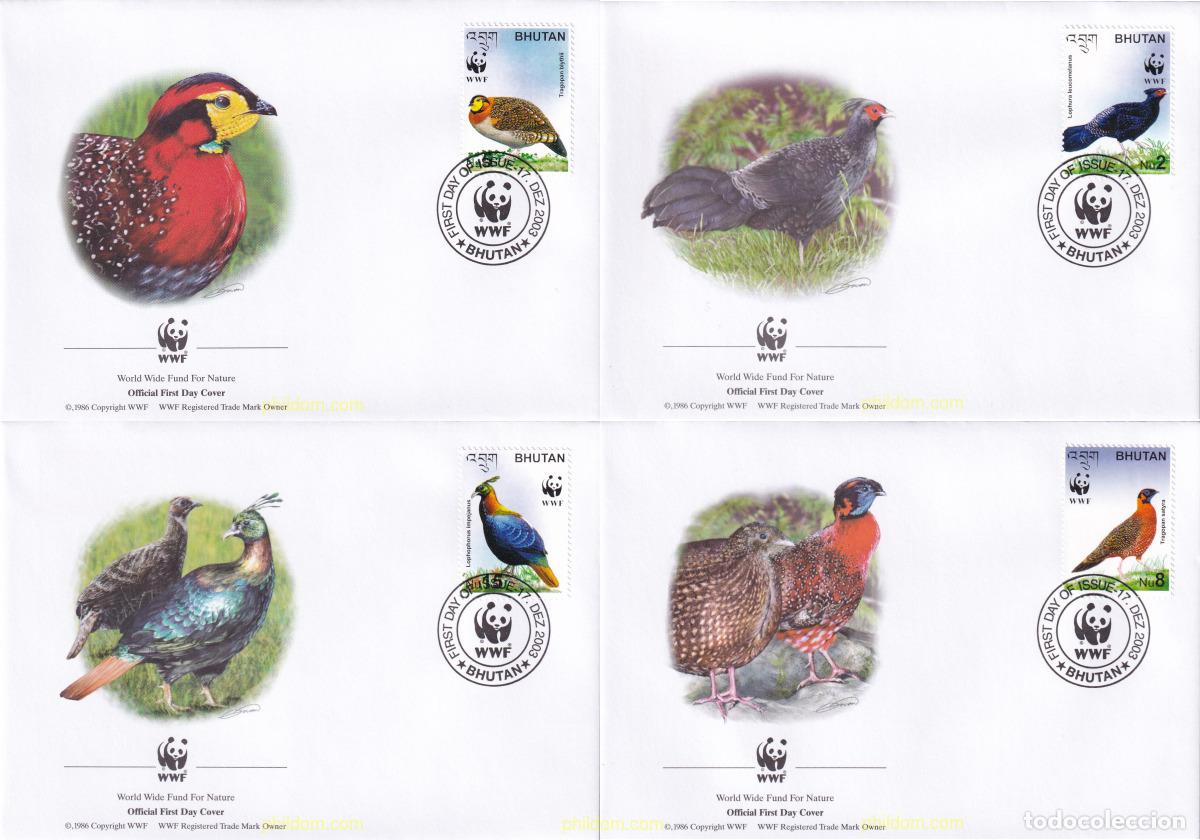 Sellos: 127295 MNH BHUTAN 2003 WWF