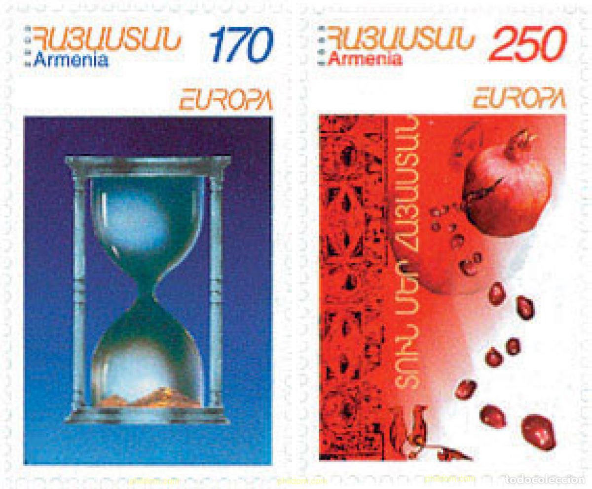Sellos: 128585 MNH ARMENIA 2003 EUROPA CEPT. ARTE DEL CARTEL