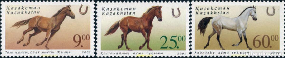 Sellos: 132612 MNH KAZAJSTAN 2002 CABALLOS