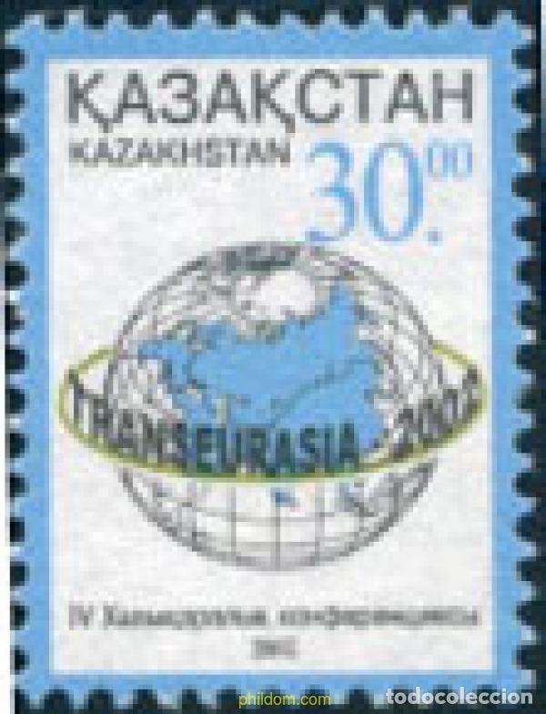 Sellos: 132616 MNH KAZAJSTAN 2002 4 CONFERENCIA TRANSEURASIA