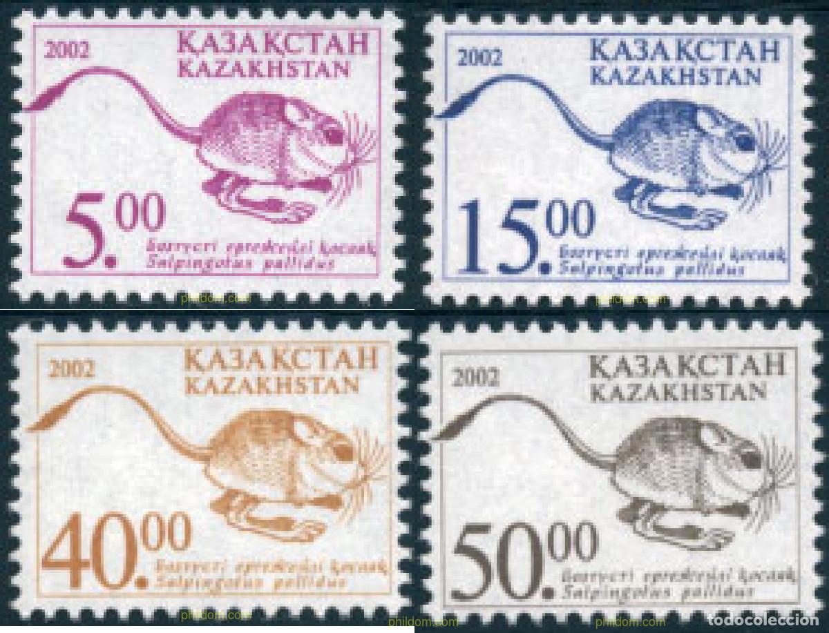 Sellos: 132613 MNH KAZAJSTAN 2002 FAUNA