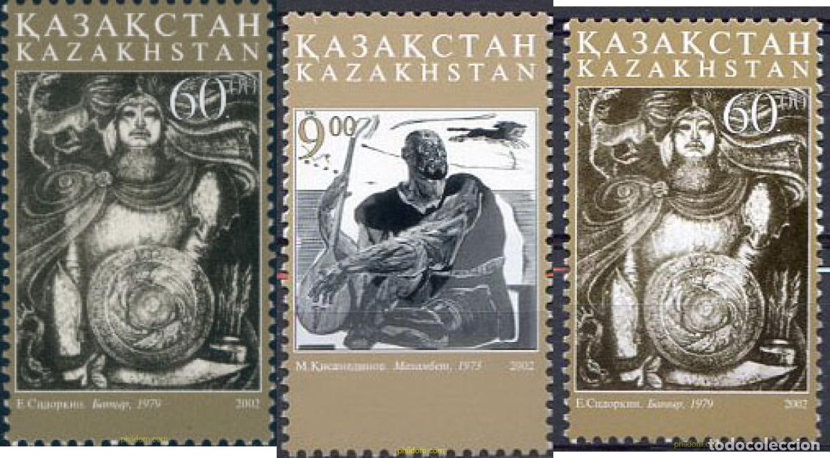 Sellos: 132625 MNH KAZAJSTAN 2002 ARTE