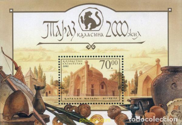 Sellos: 132631 MNH KAZAJSTAN 2002 2000 ANIVERSARIO DE TARAZ