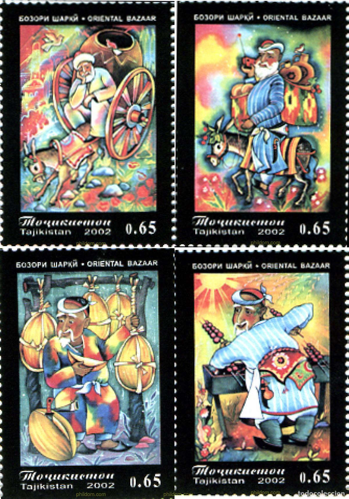 Sellos: 136831 MNH TAYIKISTAN 2002 BAZAR ORIENTAL