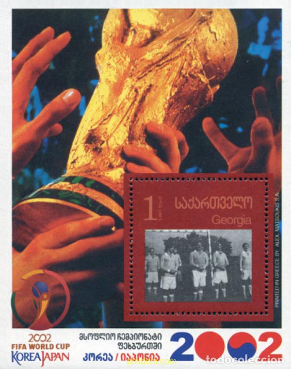 Sellos: 137022 MNH GEORGIA 2003 COPA DEL MUNDO DE FUTBOL. COREA DEL SUR Y JAPON-02