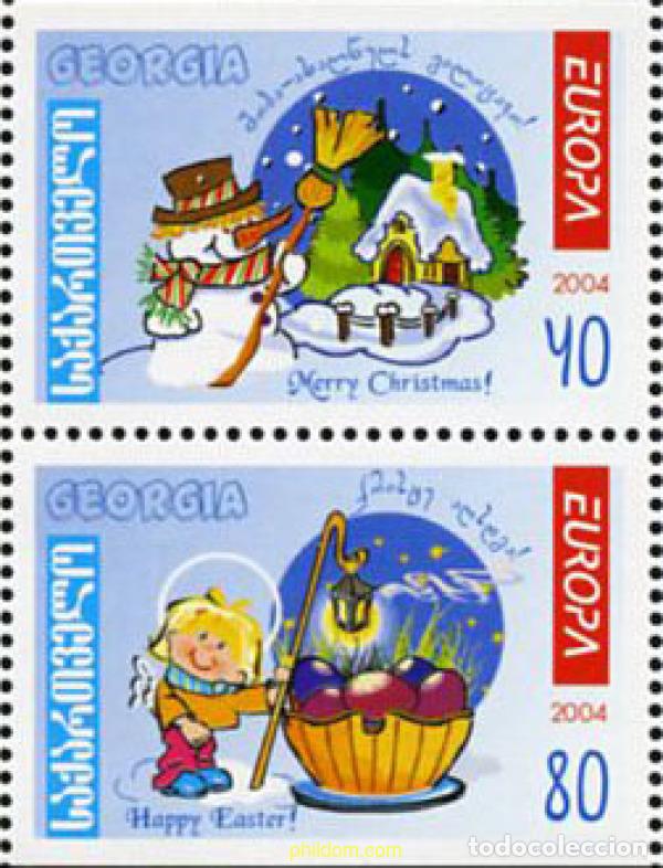 Sellos: 170566 MNH GEORGIA 2004 EUROPA CEPT. VACACIONES