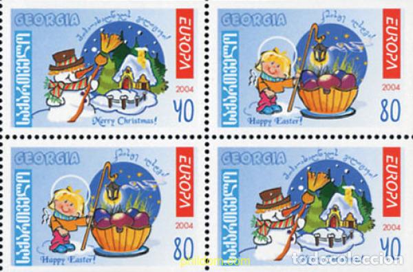 Sellos: 228548 MNH GEORGIA 2004 EUROPA CEPT. VACACIONES