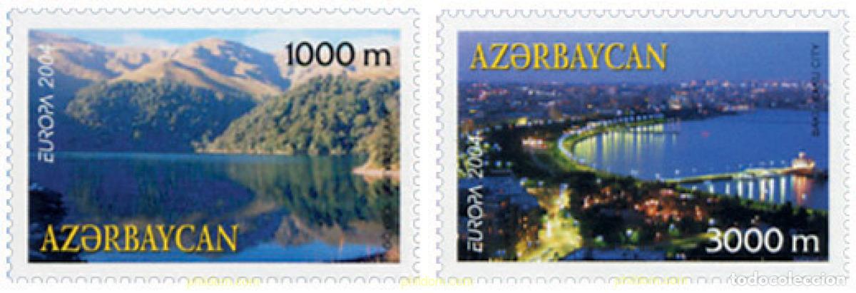 Sellos: 145896 MNH AZERBAIYAN 2004 EUROPA CEPT. VACACIONES