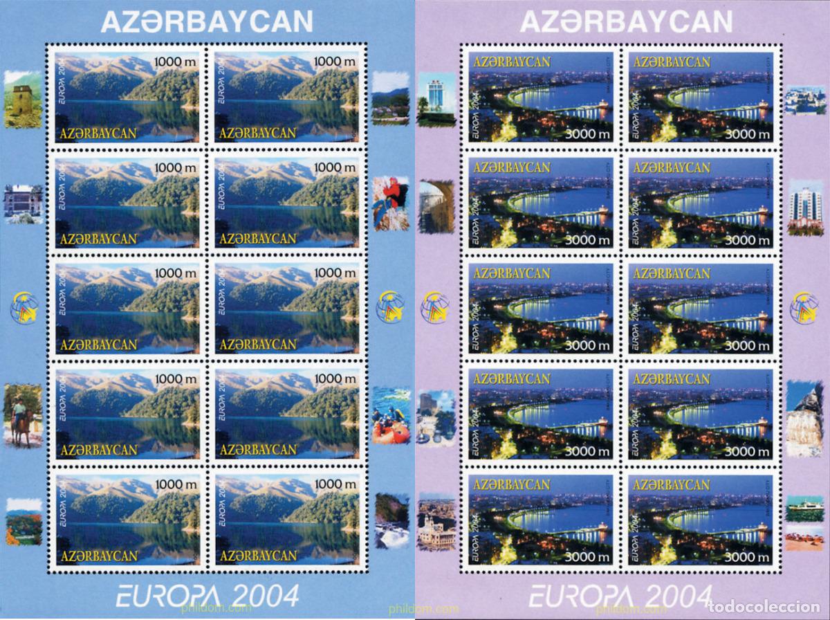 Sellos: 145897 MNH AZERBAIYAN 2004 EUROPA CEPT. VACACIONES