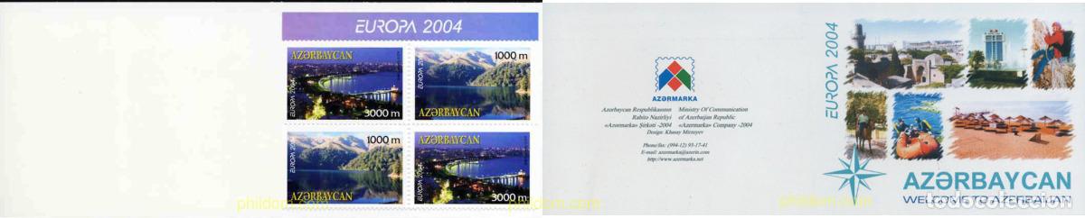Sellos: 145900 MNH AZERBAIYAN 2004 EUROPA CEPT. VACACIONES