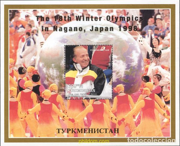 Sellos: 244610 MNH TURKMENISTAN 1998 18 JUEGOS OLIMPICOS DE INVIERNO NAGANO 1998