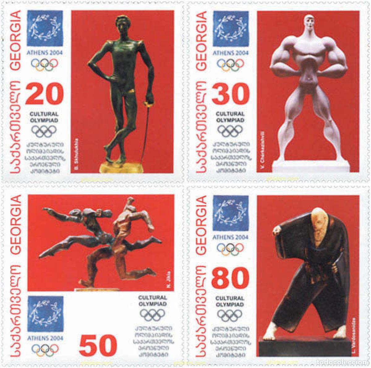 Sellos: 147292 MNH GEORGIA 2004 28 JUEGOS OLIMPICOS DE VERANO ATENAS 2004