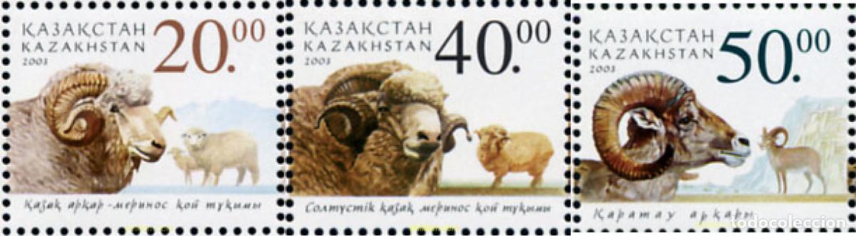Sellos: 148954 MNH KAZAJSTAN 2003 FAUNA