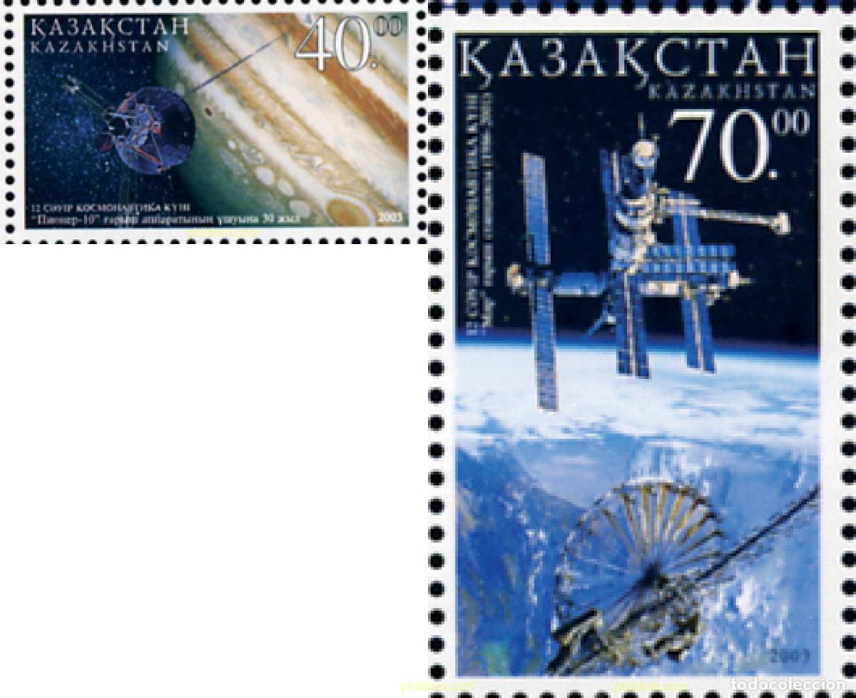 Sellos: 148962 MNH KAZAJSTAN 2003 DIA DEL ASTRONAUTA