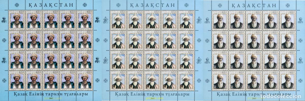 Sellos: 148987 MNH KAZAJSTAN 2003 PERSONAJES