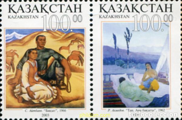 Sellos: 148998 MNH KAZAJSTAN 2003 PINTURAS