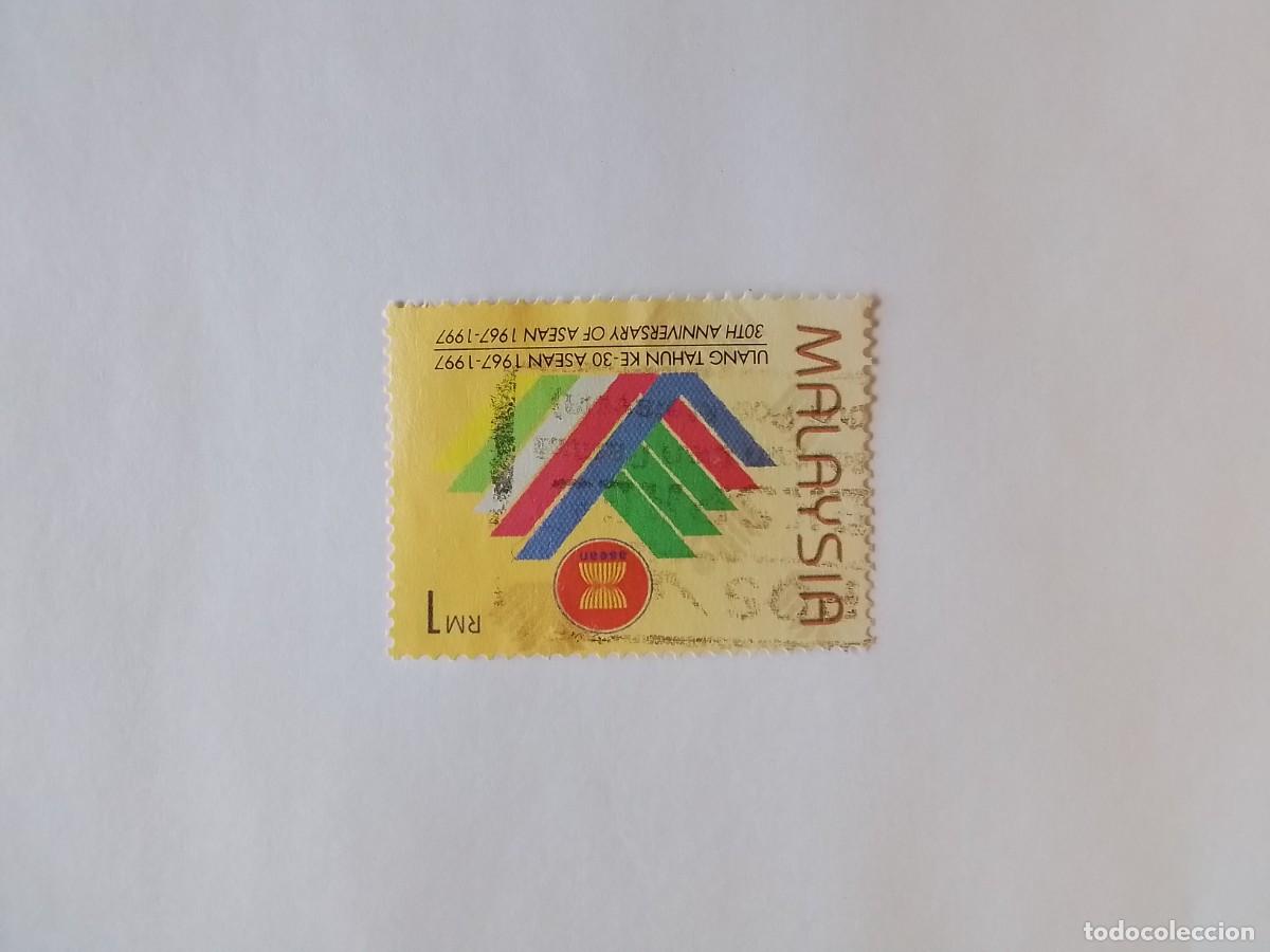 Sellos: A&Ntilde;O 1997 MALASIA SELLO USADO