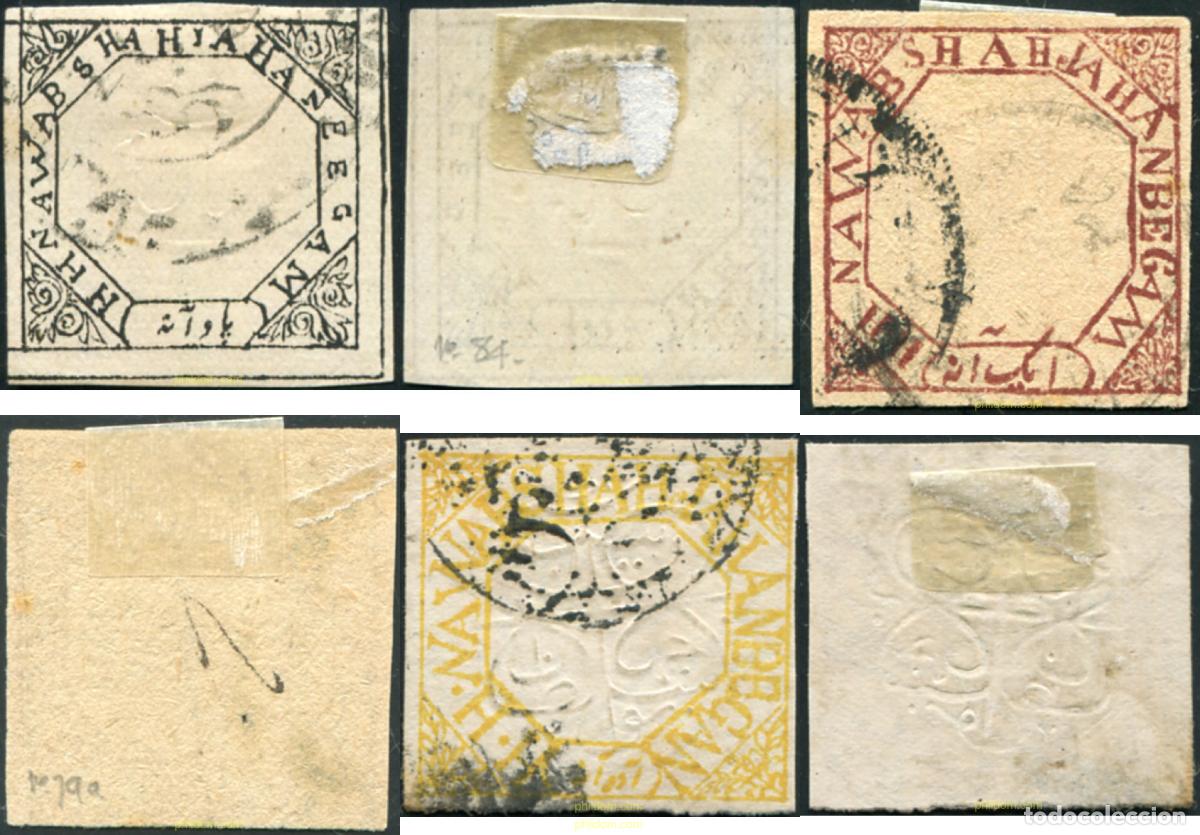 Sellos: 791577 USED BHOPAL 1881 FORMATO: 29 1/2 X 19 1/2