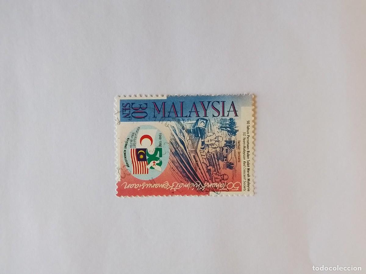 Sellos: A&Ntilde;O 1998 MALASIA SELLO USADO