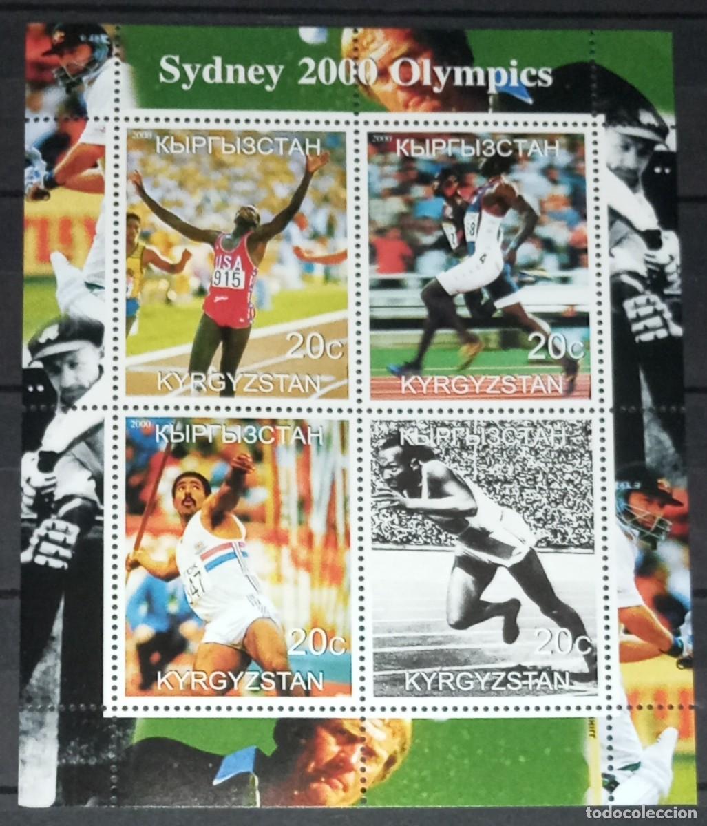 Sellos: KYRGYZSTAN 2000 SHEET MNH SIDNEY OLYMPIC GAMES JEUX OLYMPIQUES JUEGOS OLIMPICOS DEPORTES SPORTS