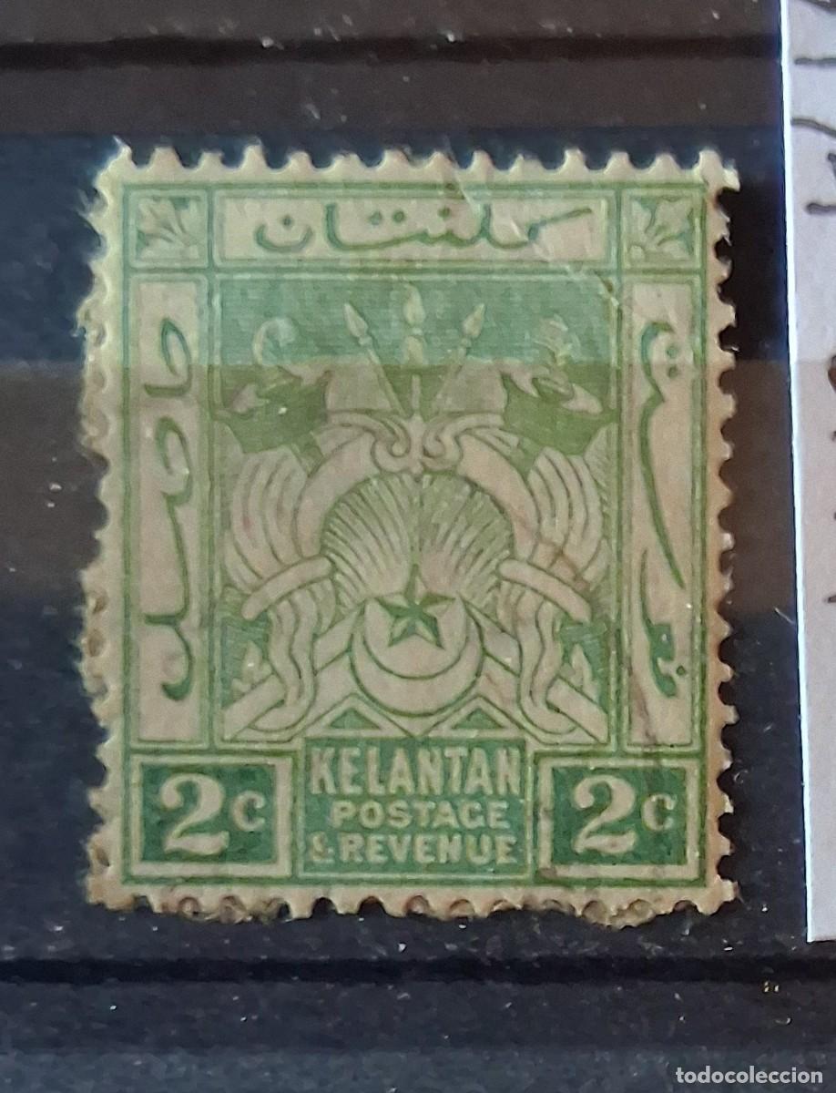 Sellos: MALASIA, KELANTAN, 1926, CAT.YT.17.