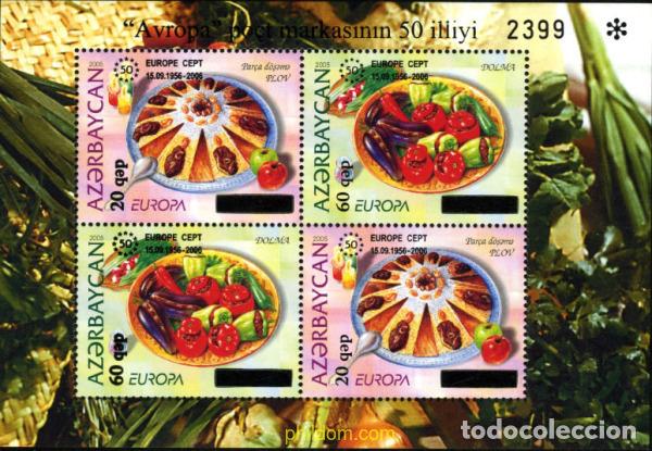 Sellos: 757410 MNH AZERBAIYAN 2006 50 ANIVERSARIO EUROPA CEPT