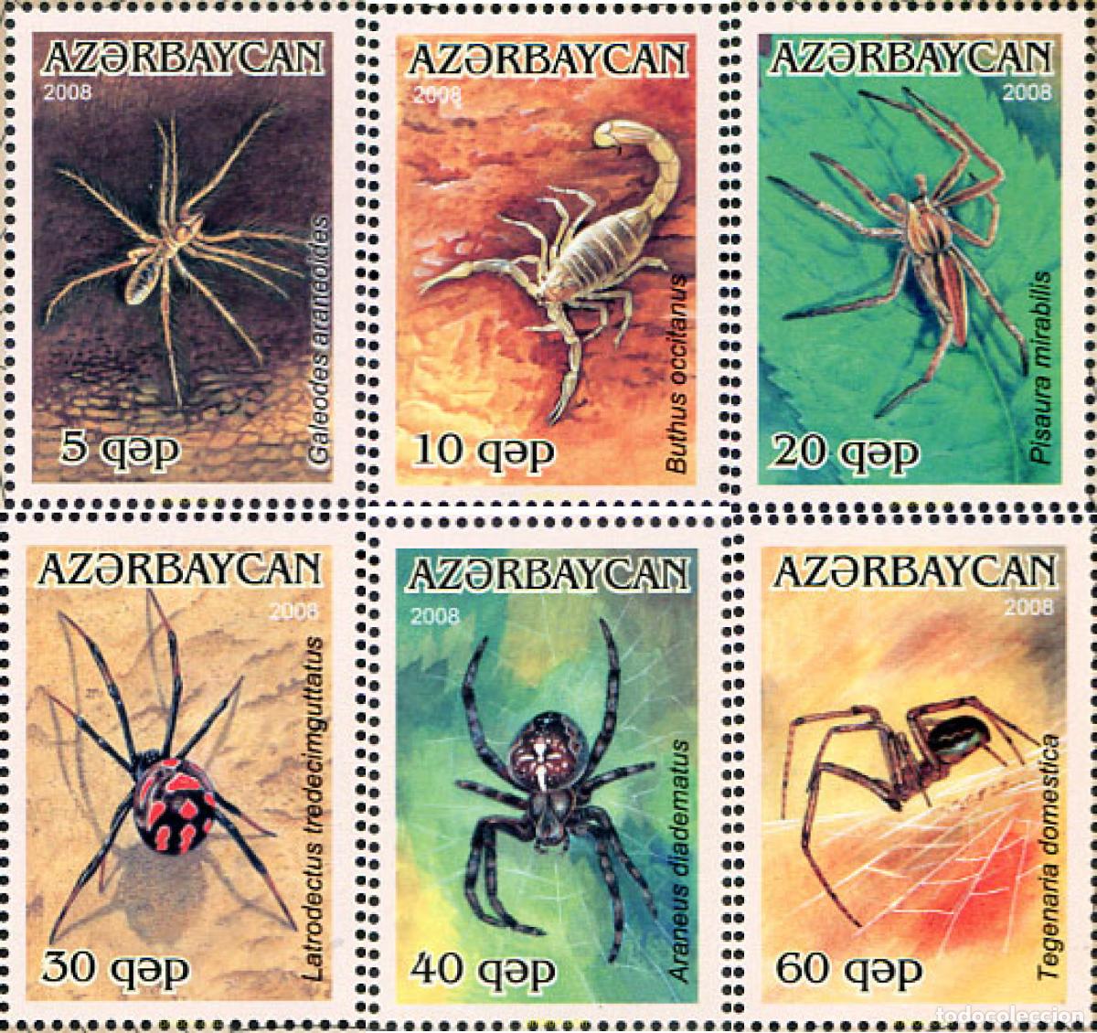 Sellos: 222771 MNH AZERBAIYAN 2008 ARA&Ntilde;AS
