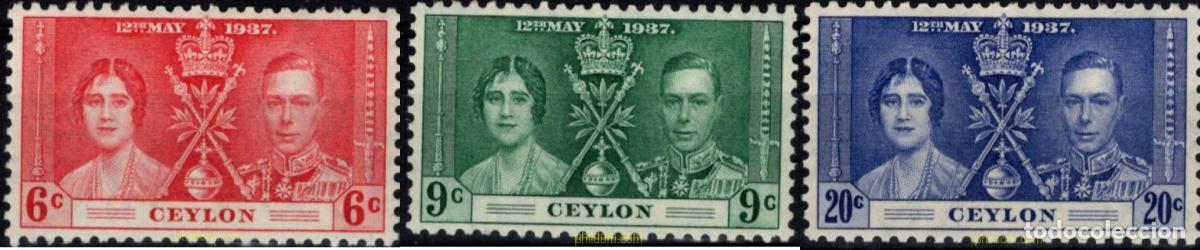 Sellos: 778768 MNH CEILAN 1937