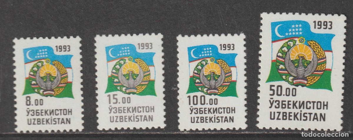 Sellos: Uzbekistan 1993 - Yvert 26/29 mnh**