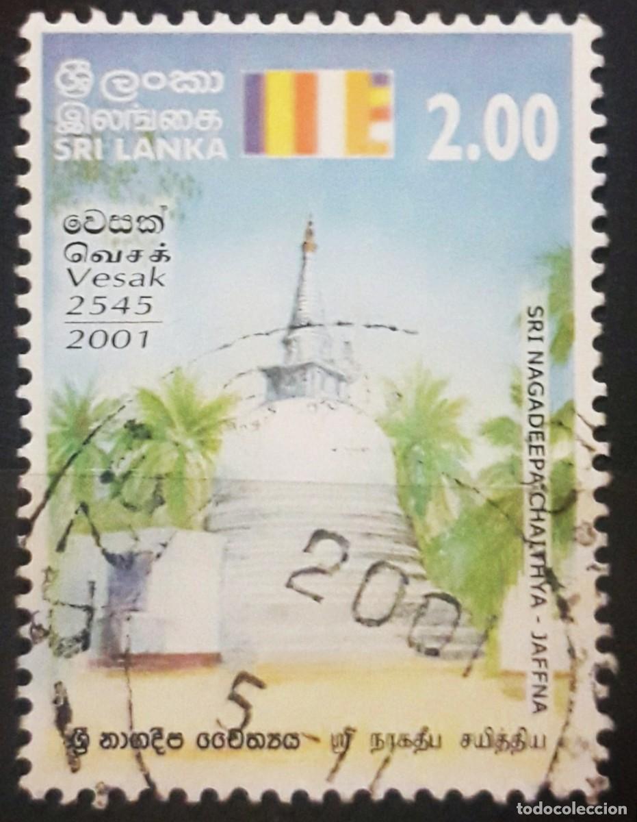 Sellos: SRI LANKA 2001 Vesak 2001. USADO.