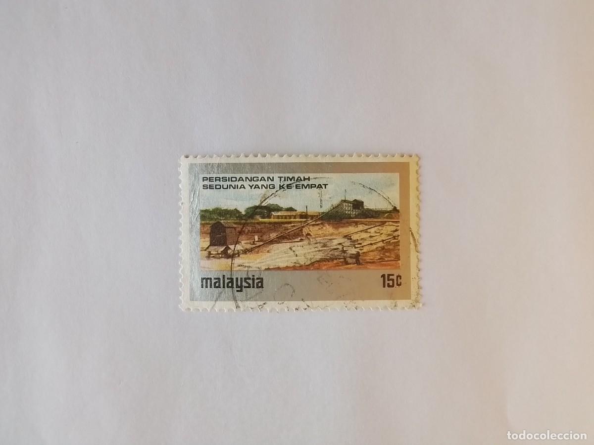 Sellos: A&Ntilde;O 1974 MALASIA SELLO USADO