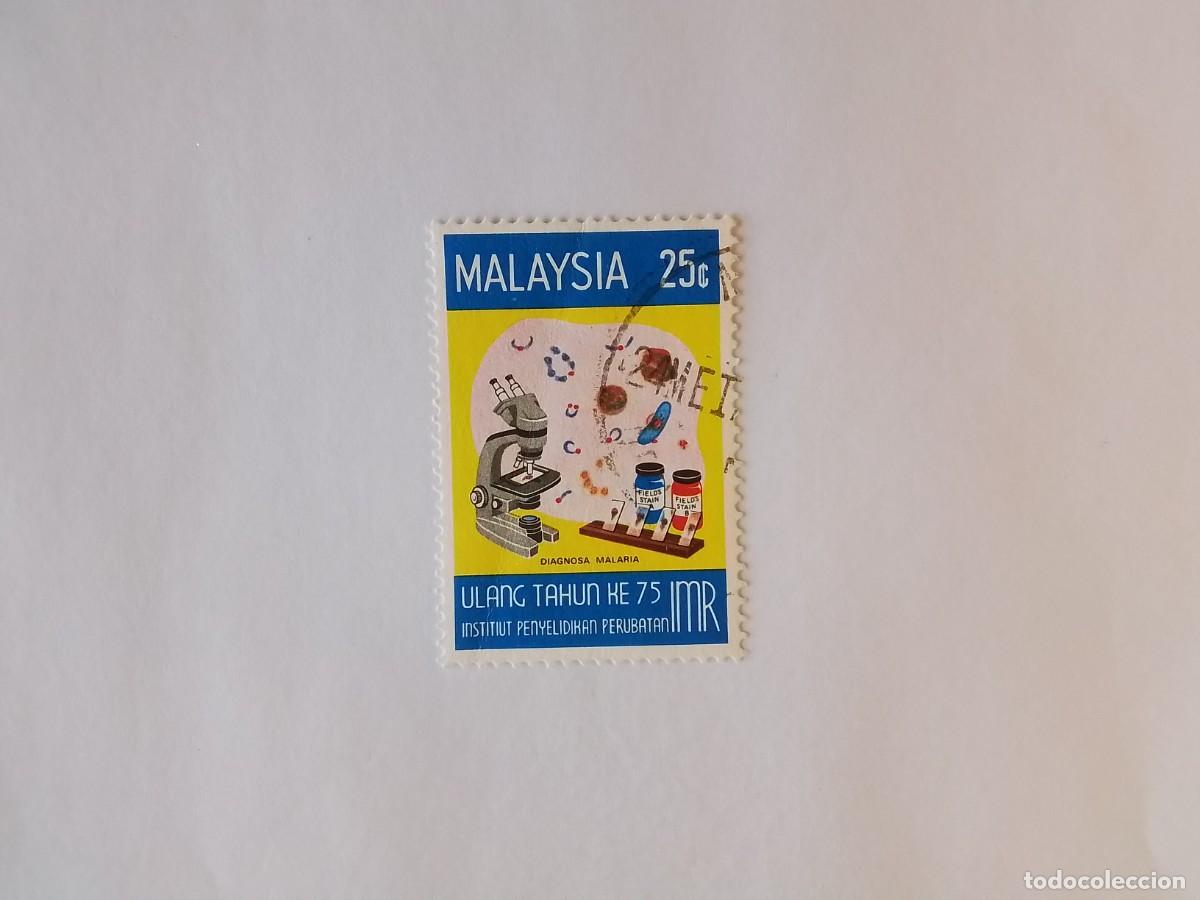 Sellos: A&Ntilde;O 1975 MALASIA SELLO USADO