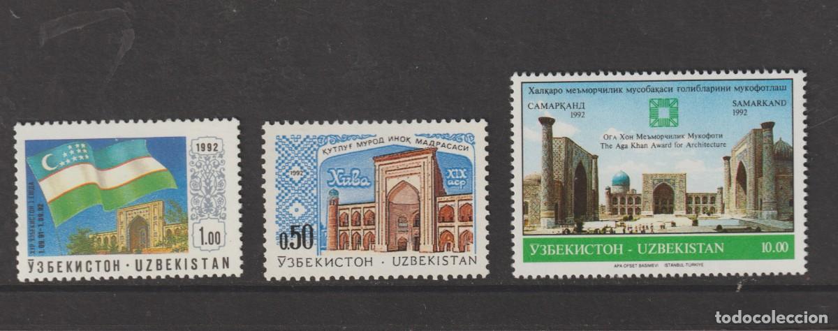 Sellos: Uzbekistan 1992 - Yvert 3/5 mnh**