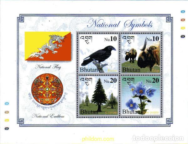 Sellos: 224711 MNH BHUTAN 2005 FAUNA Y FLORA
