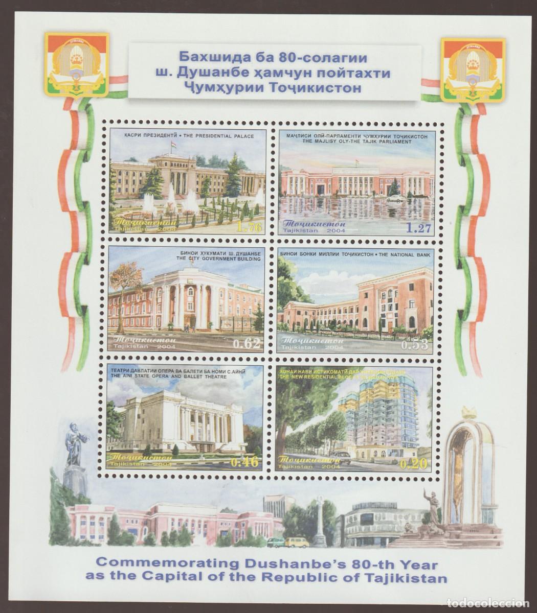 Sellos: Tajikistan 2004 - Yvert 262/267 mnh**