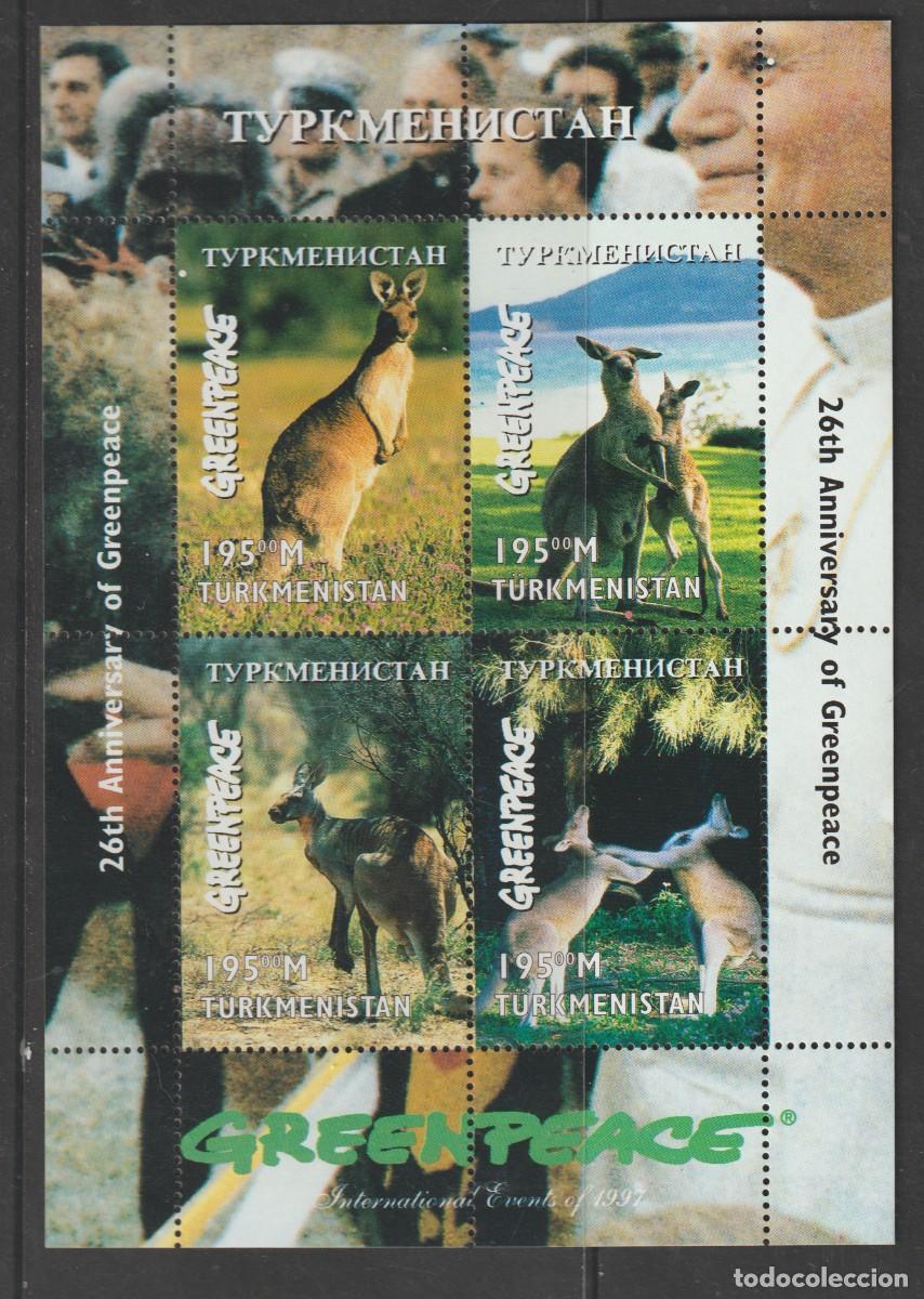 Sellos: Turkmenistan 1997 - Yvert 94/97 mnh**