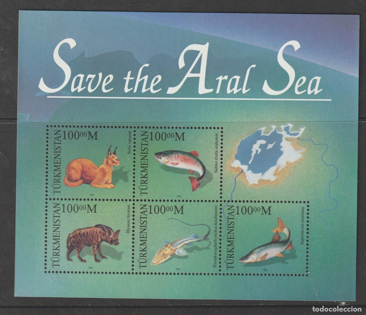 Sellos: Turkmenistan 1996 - Yvert bf 5 mnh**