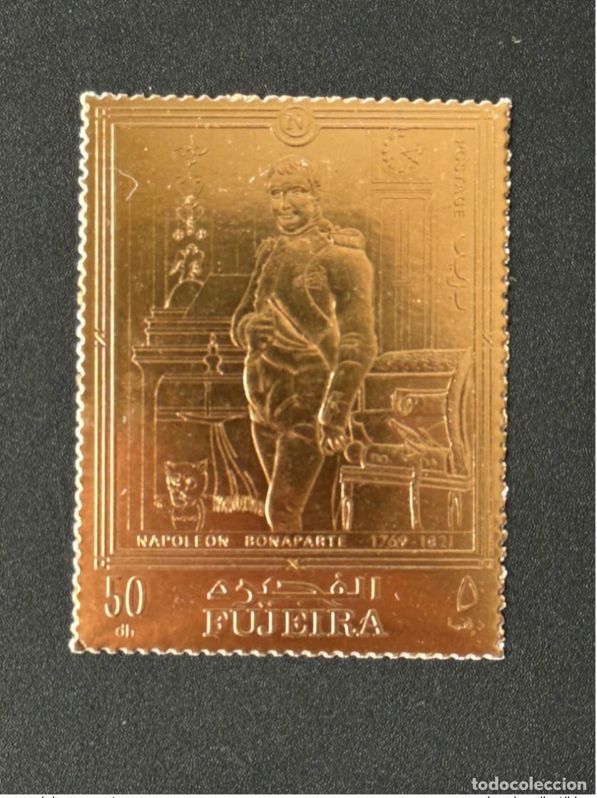 Sellos: &iquest;Se escapar&aacute;? &iquest;Yo? Napole&oacute;n Bonaparte 1769 - Oro 1821