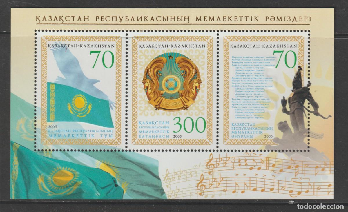 Sellos: Kazakhstan 2005 - Yvert bf35 mnh**