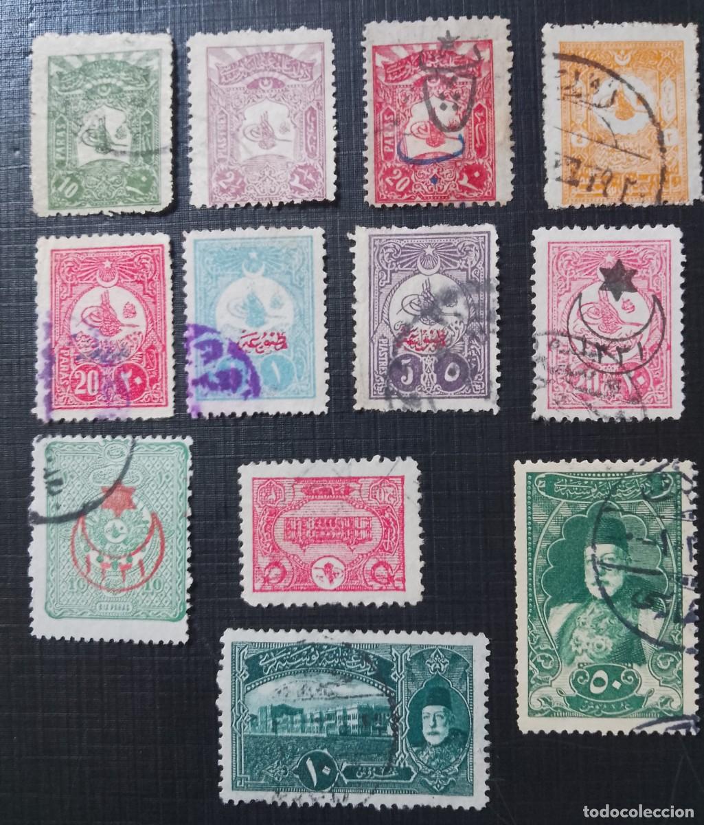 Sellos: ASIA - LOTE CON 12 SELLOS DE DIVERSOS PAISES