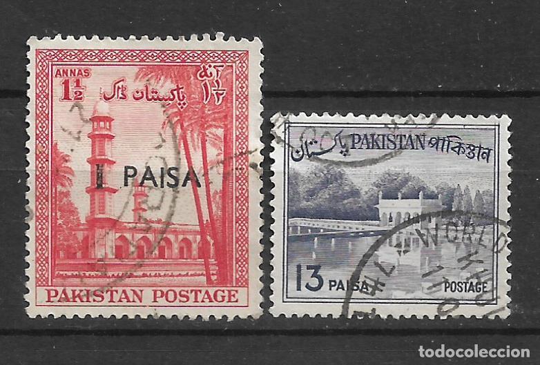 Sellos: pakistan 2 sellos usado - 1/24