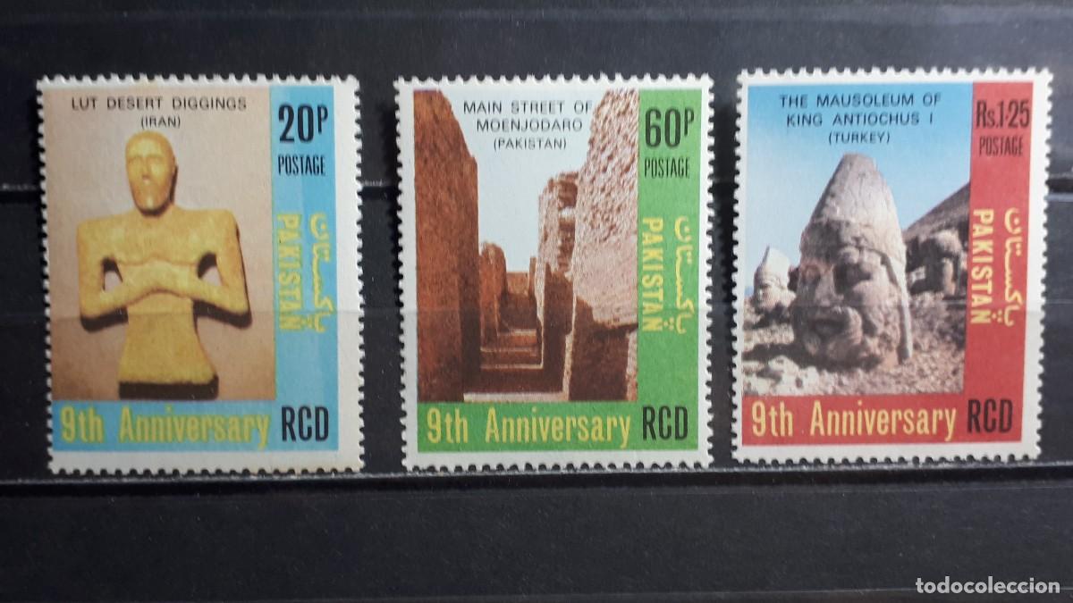 Sellos: PAKIST&Aacute;N. A&Ntilde;O 1973. **. YVERT 340/2